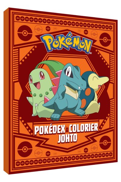 POKEMON - POKEDEX A COLORIER JOHTO