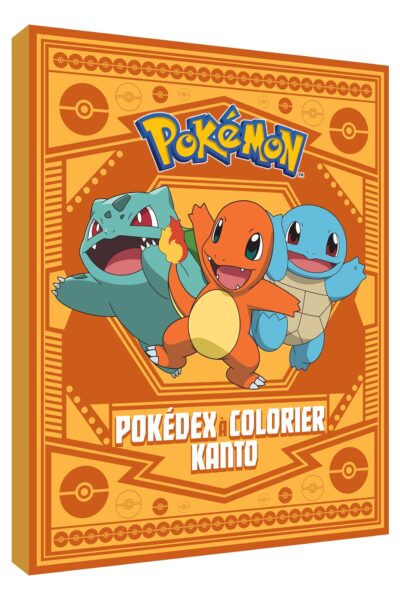 POKEMON - POKEDEX A COLORIER KANTO