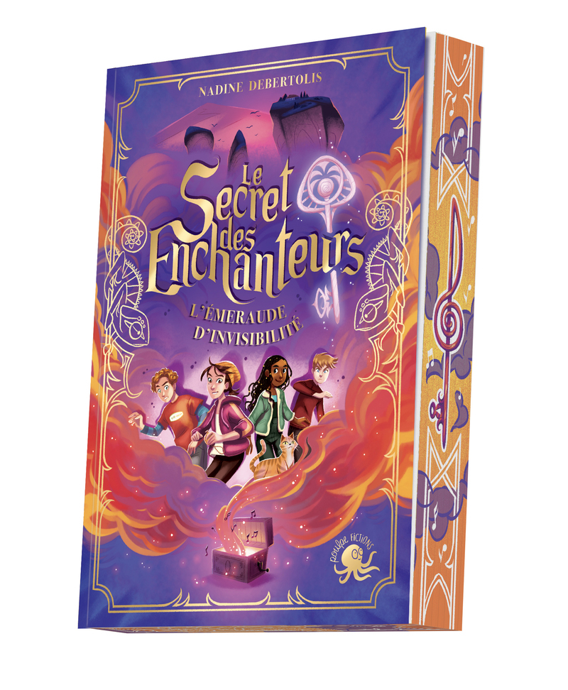 LE SECRET DES ENCHANTEURS - TOME 2 L'EMERAUDE D'INVISIBILITE