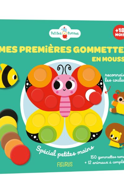 MES PREMIERES GOMMETTES MOUSSE   RECONNAIS LES COULEURS !
