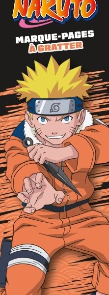 MARQUE-PAGES A GRATTER NARUTO - EDITION NARUTO
