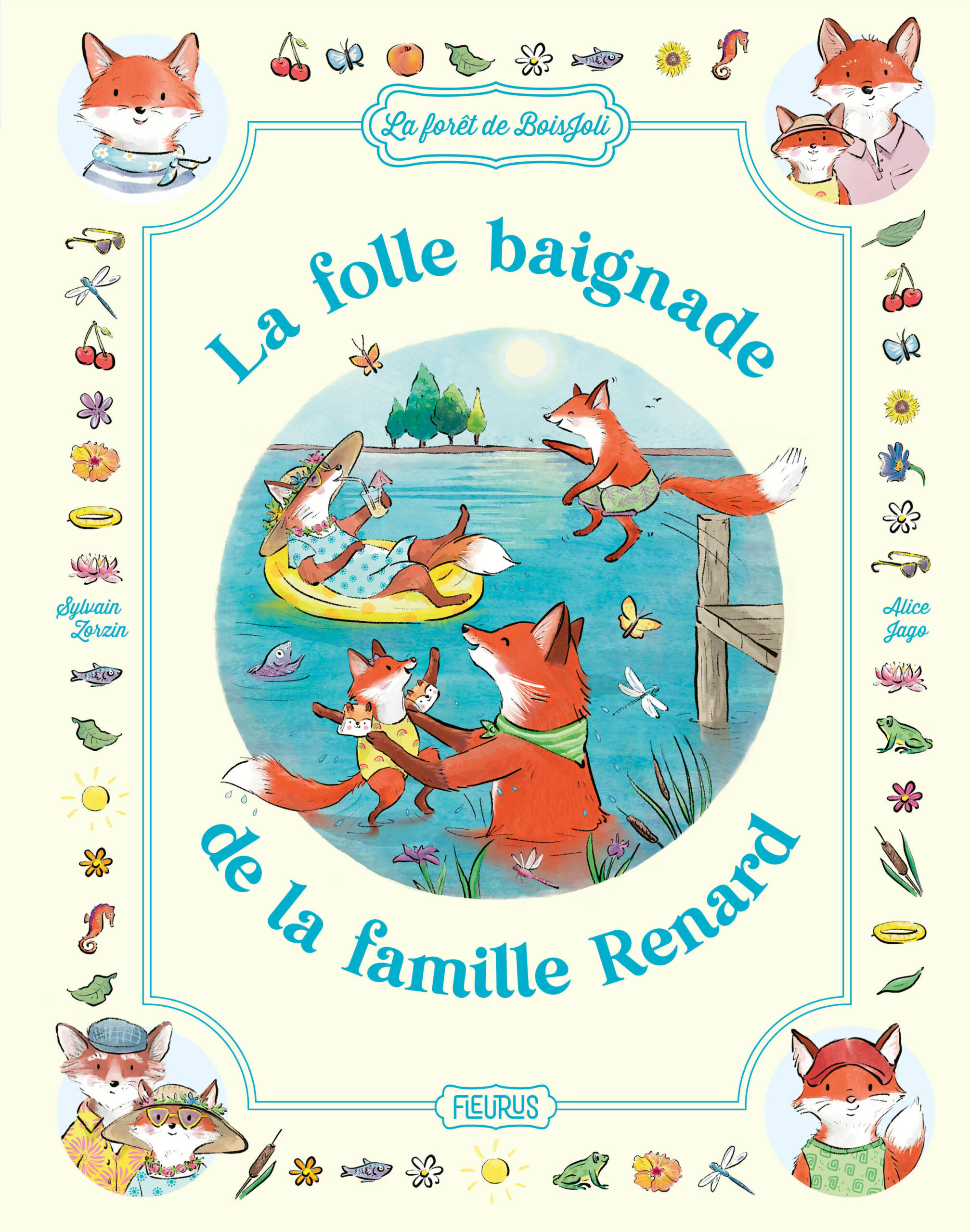LA FOLLE BAIGNADE DE LA FAMILLE RENARD