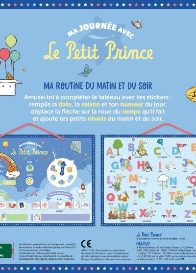 MA JOURNEE AVEC LE PETIT PRINCE - MA ROUTINE DU MATIN ET DU SOIR