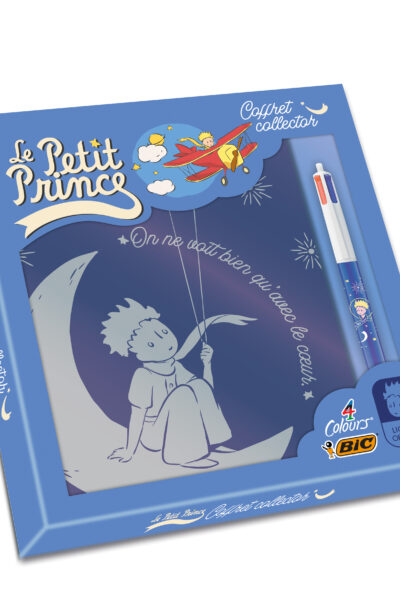 COFFRET CARNET COLLECTOR (AVEC BIC) - LE PETIT PRINCE