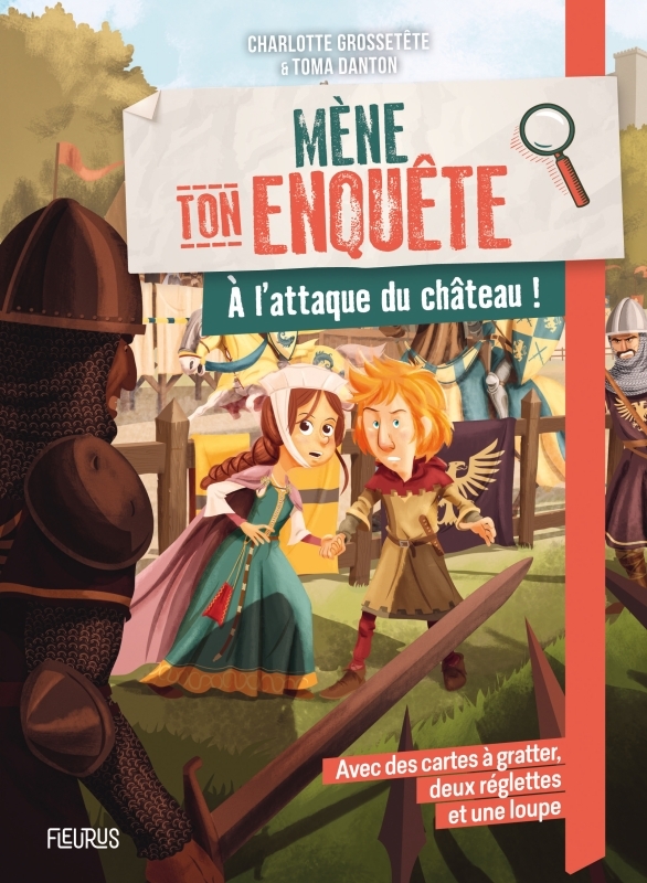 MENE TON ENQUÊTE A L'ATTAQUE DU CHÂTEAU !