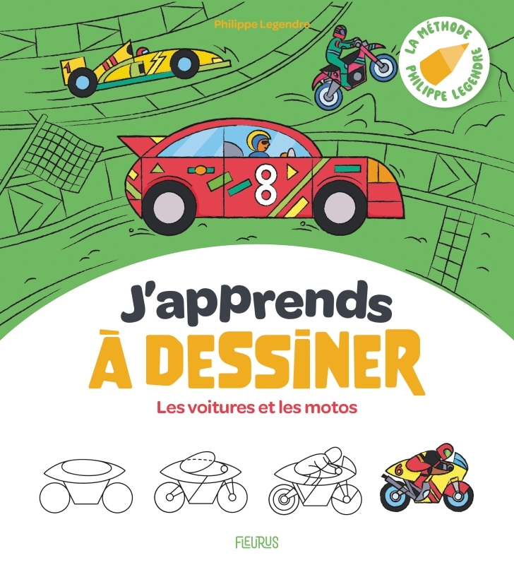 J'APPRENDS A DESSINER T34 LES VOITURES ET MOTOS