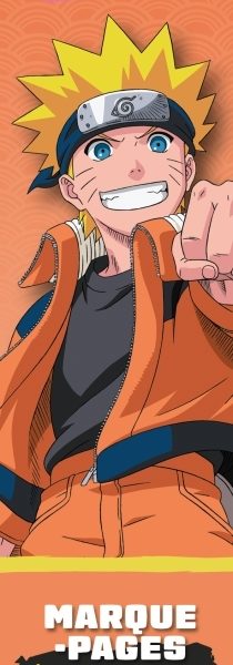 MARQUE-PAGES A COLORIER NARUTO - EDITION NARUTO