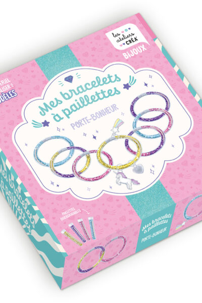 MES BRACELETS A PAILLETTES PORTE-BONHEUR