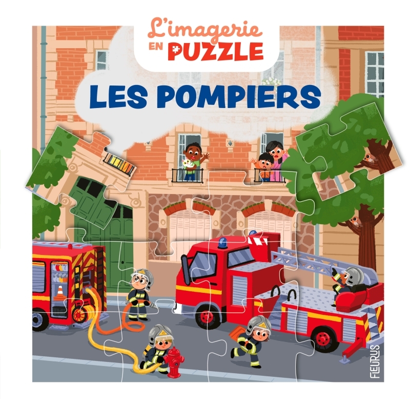 LES POMPIERS IMAGERIE EN PUZZLE