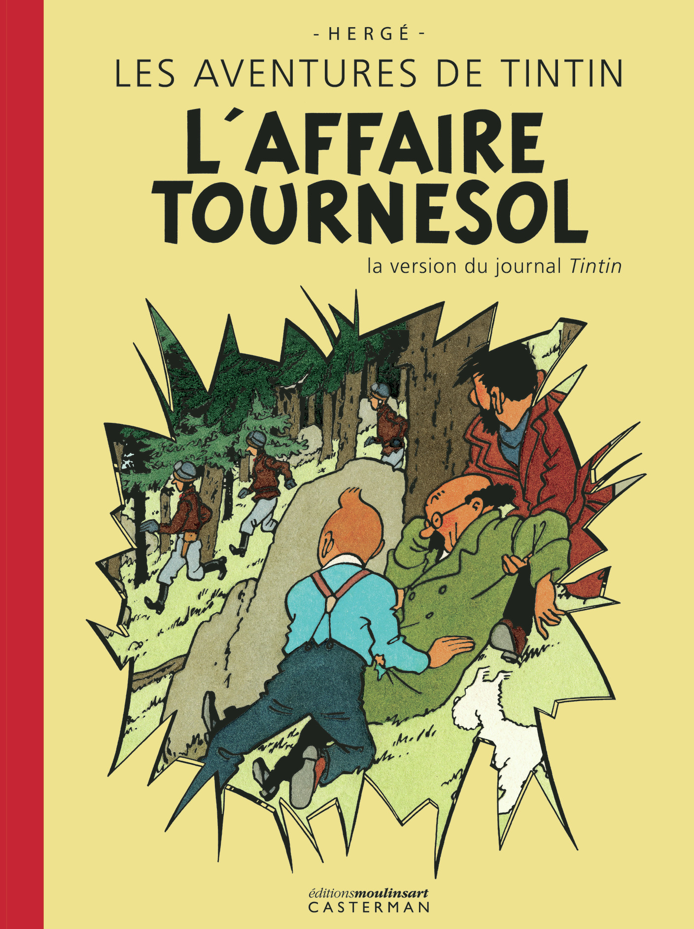 LES AVENTURES DE TINTIN T18 L'AFFAIRE TOURNESOL - VERSION JOURNAL DE TINTIN
