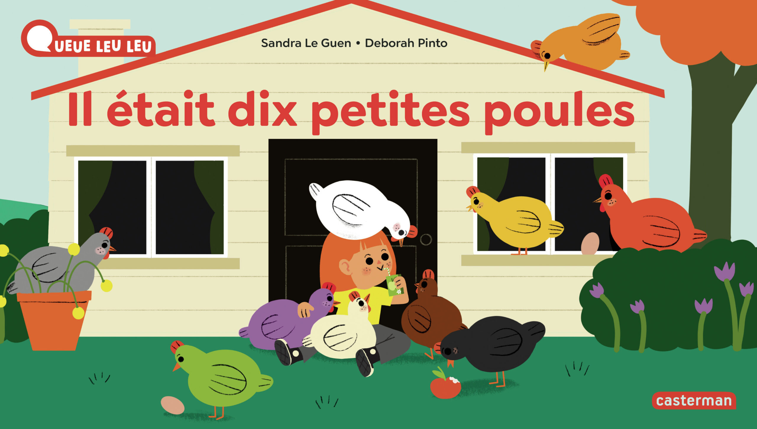 A LA QUEUE LEU LEU T10 IL ETAIT 10 PETITES POULES NE