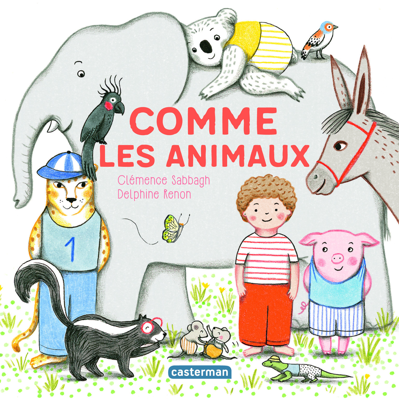 MES IMAGIERS TOUT CARRES - COMME LES ANIMAUX