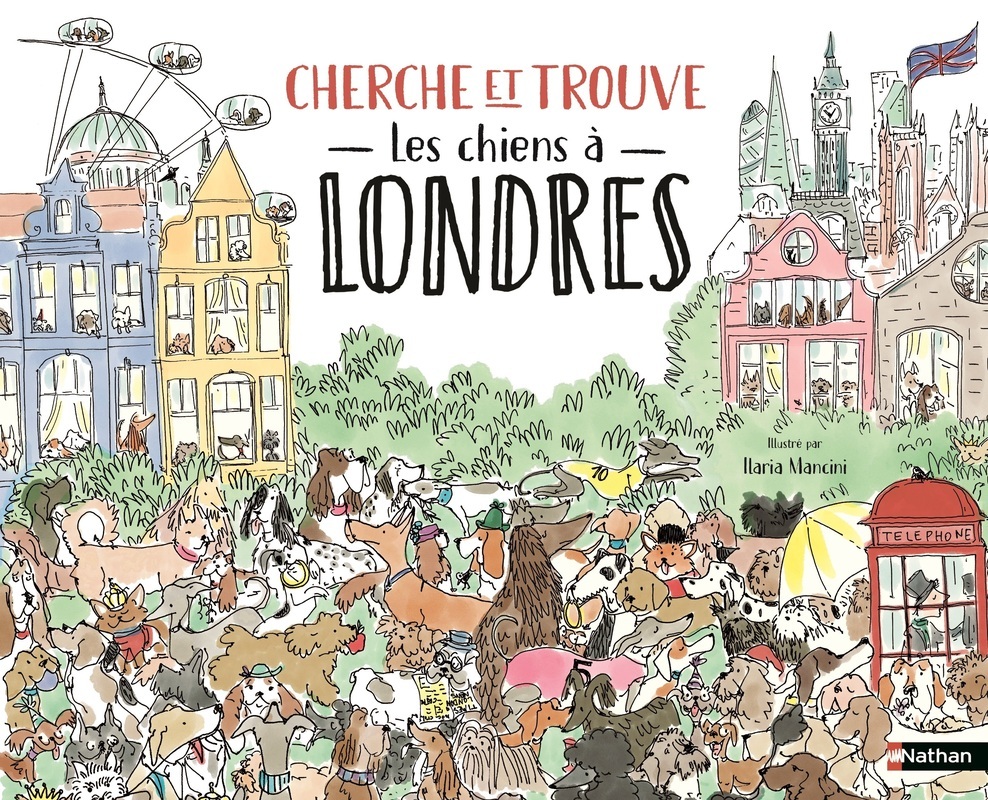 CHERCHE ET TROUVE - LES CHIENS A LONDRES