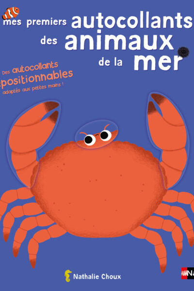 MES PREMIERS AUTOCOLLANTS DES ANIMAUX DE LA MER