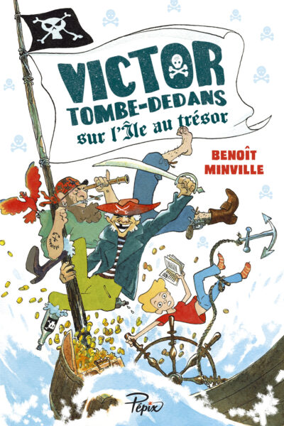 VICTOR TOMBE DEDANS (SUR L'ILE AU TRESOR)