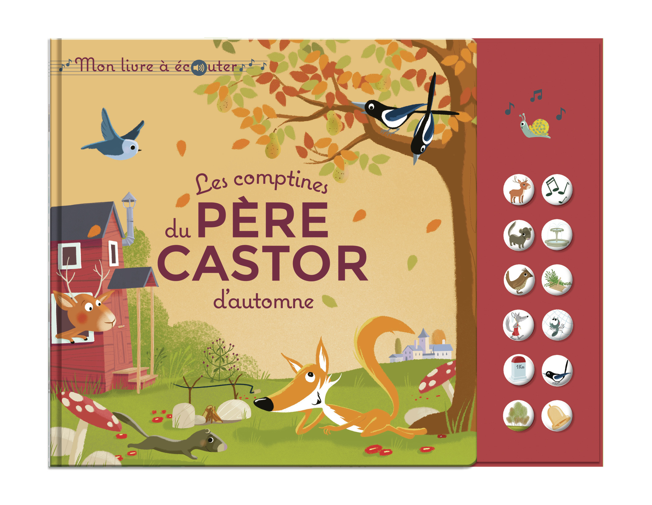 LES COMPTINES D'AUTOMNE DU PERE CASTOR - MON LIVRE A ECOUTER