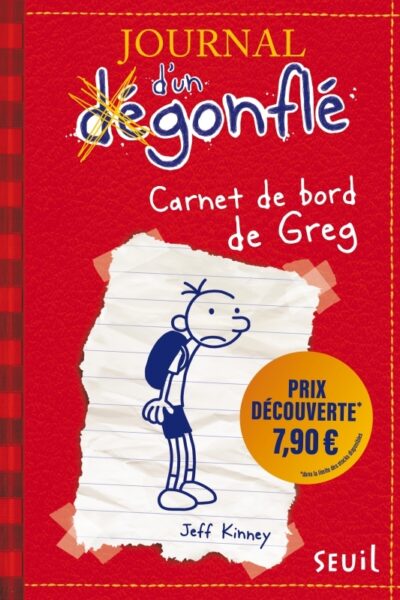 JOURNAL D'UN DEGONFLE T01 CARNET DE BORD DE GREG HEFFLEY - PRIX DECOUVERTE