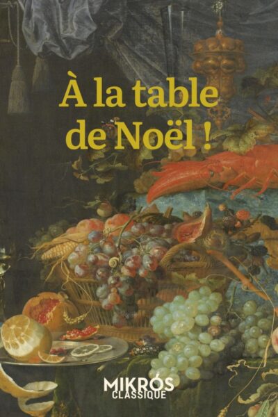 À LA TABLE DE NOËL !