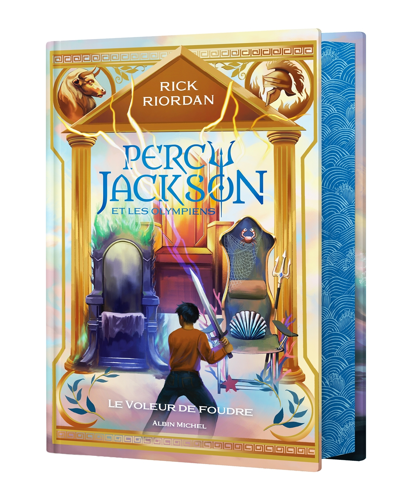 PERCY JACKSON ET LES OLYMPIENS T01 LE VOLEUR DE FOUDRE (EDITION 2025 - COLLECTOR)
