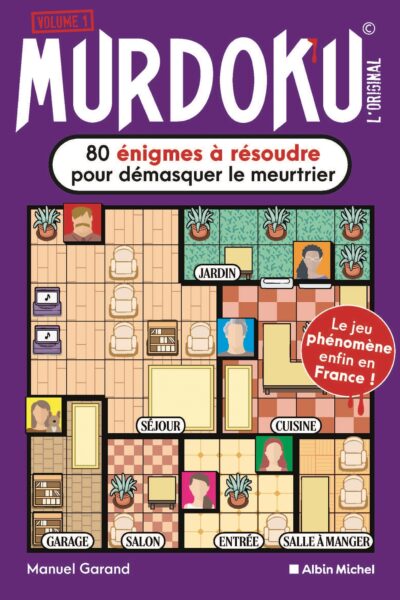 MURDOKU© L'ORIGINAL - 80 ENIGMES A RESOUDRE POUR DEMASQUER LE MEURTRIER