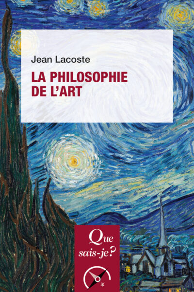 LA PHILOSOPHIE DE L'ART