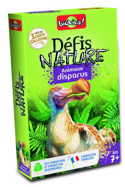 DEFIS NATURE - ANIMAUX DISPARUS 7+