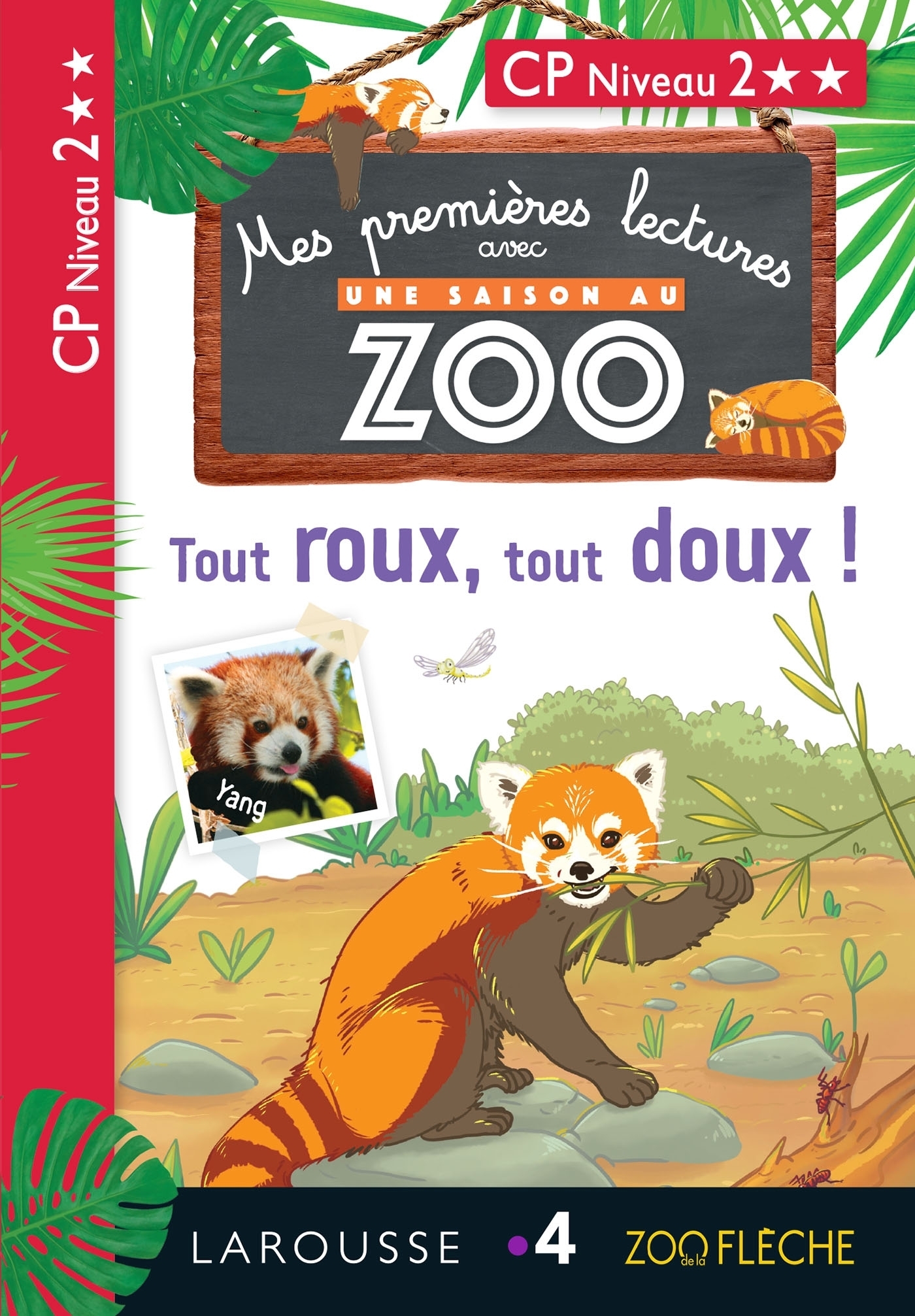 1RES LECTURES UNE SAISON AU ZOO TOUT ROUX, TOUT DOUX !