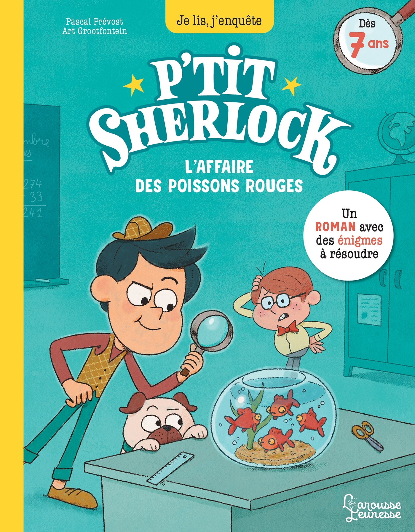 L'AFFAIRE DES POISSONS ROUGES - P'TIT SHERLOCK MA TOUT PREMIERE ENQUÊTE