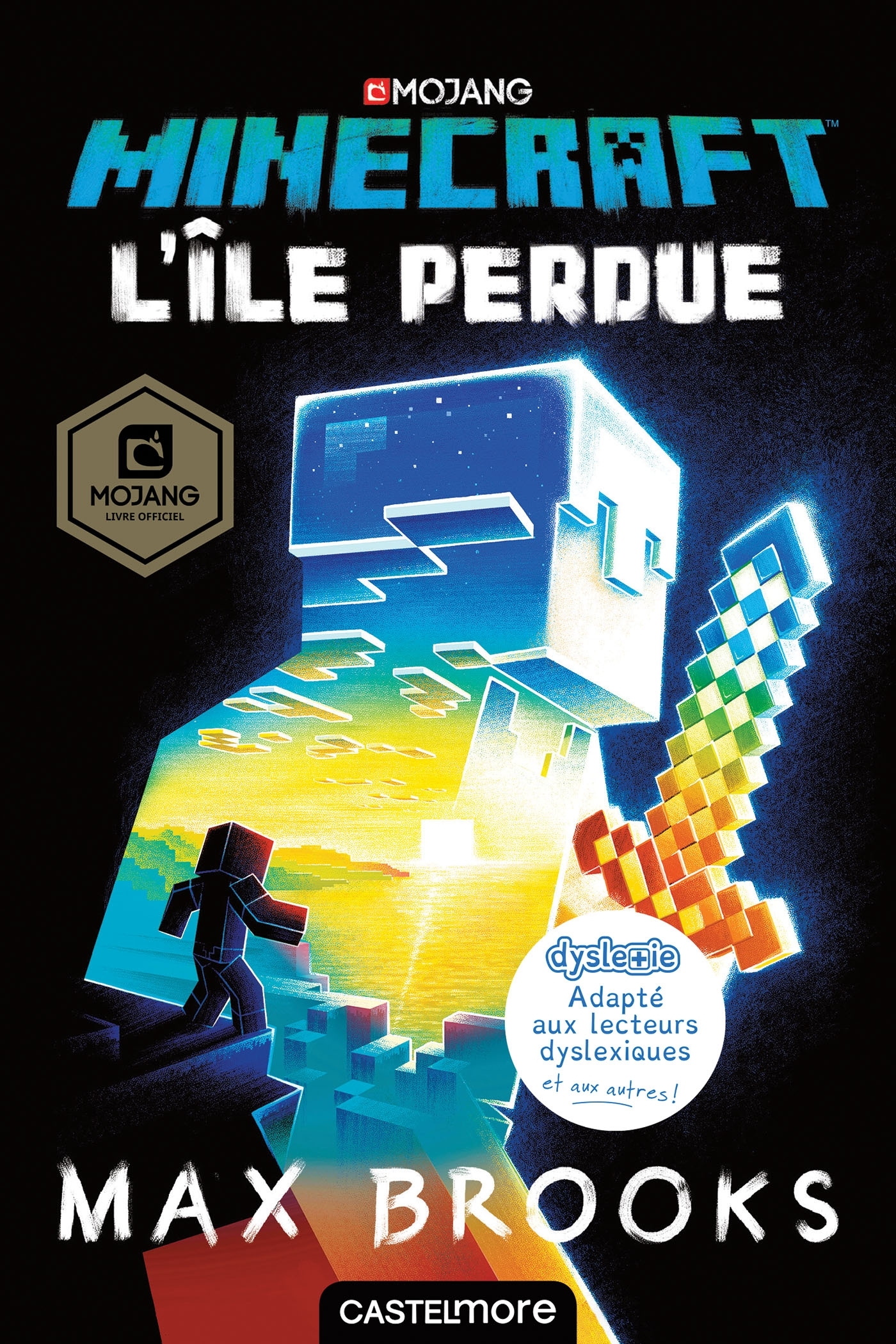 MINECRAFT OFFICIEL L'ILE PERDUE (VERSION DYSLEXIQUE)