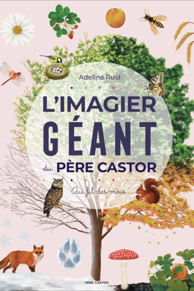 L'IMAGIER GEANT DU PERE CASTOR - AU FIL DES MOIS