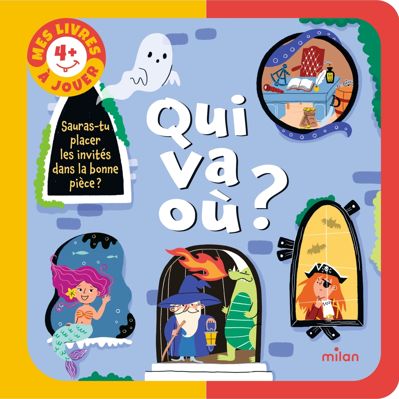 QUI VA OÙ ? SAURAS-TU PLACER LES INVITES DANS LA BONNE PIECE ?
