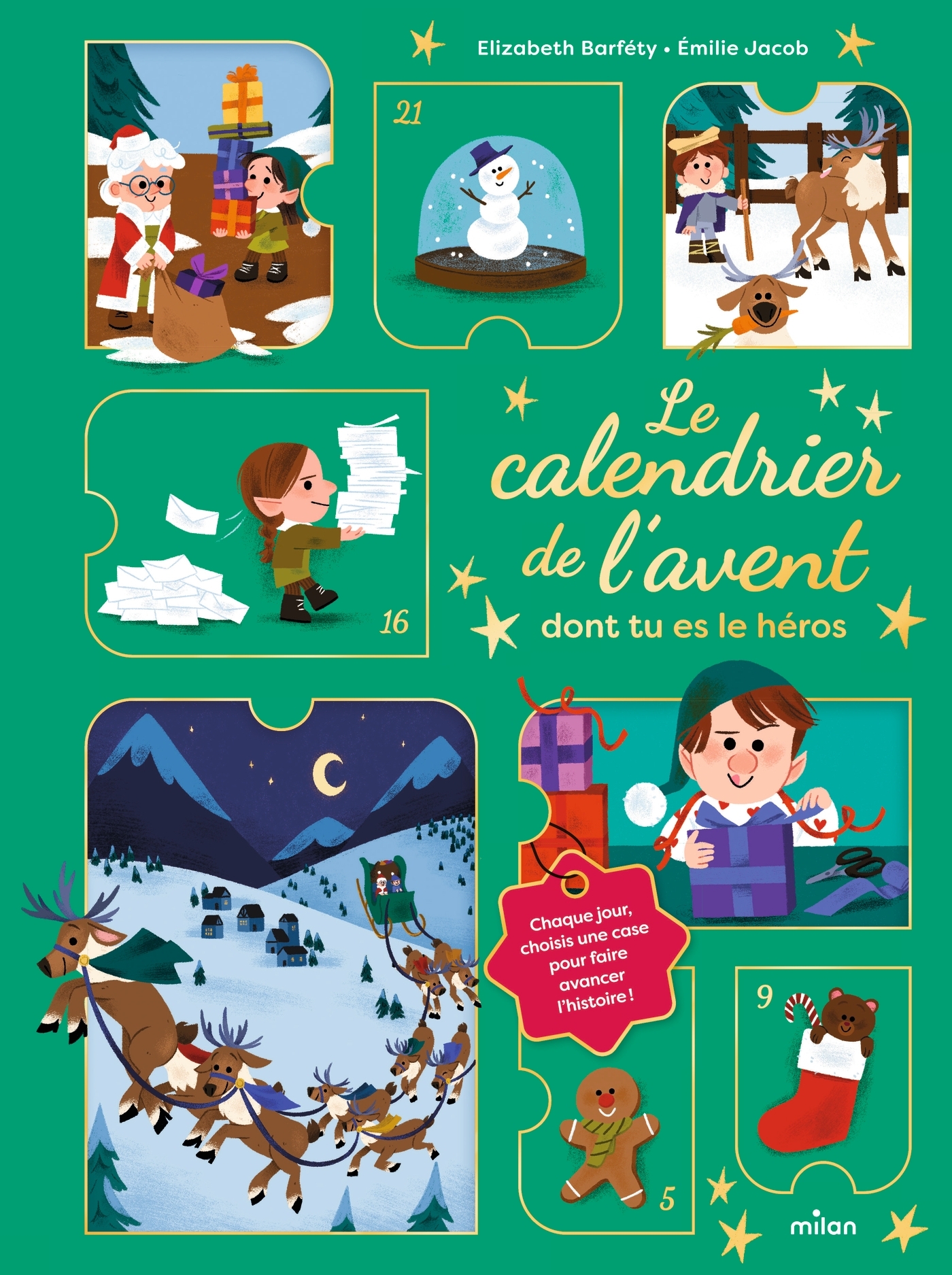 LE CALENDRIER DE L'AVENT DONT TU ES LE HEROS