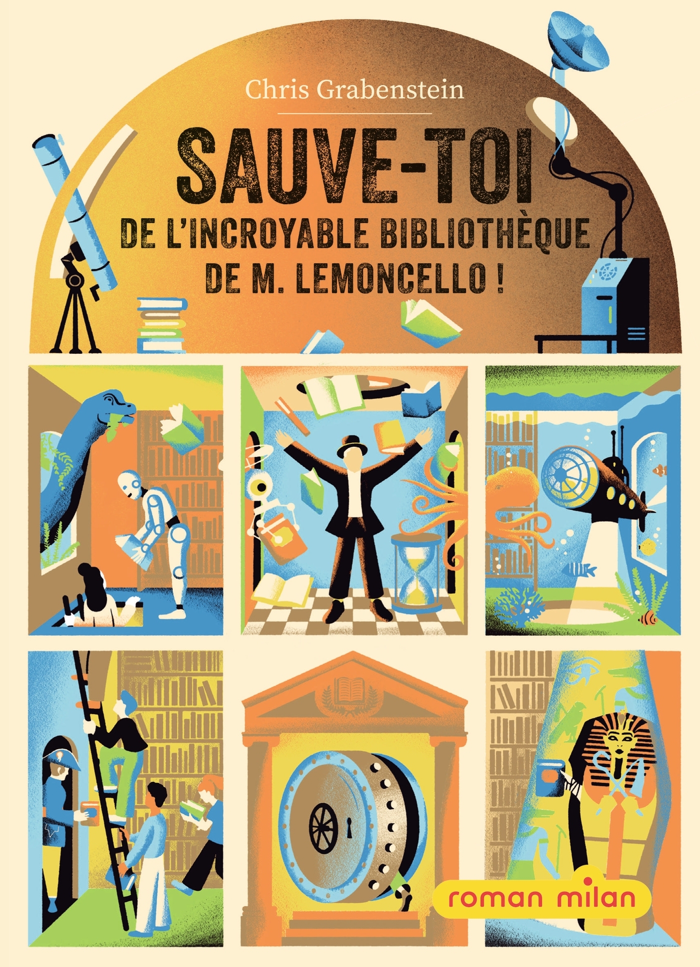 SAUVE-TOI DE L'INCROYABLE BIBLIOTHEQUE DE M. LEMONCELLO !