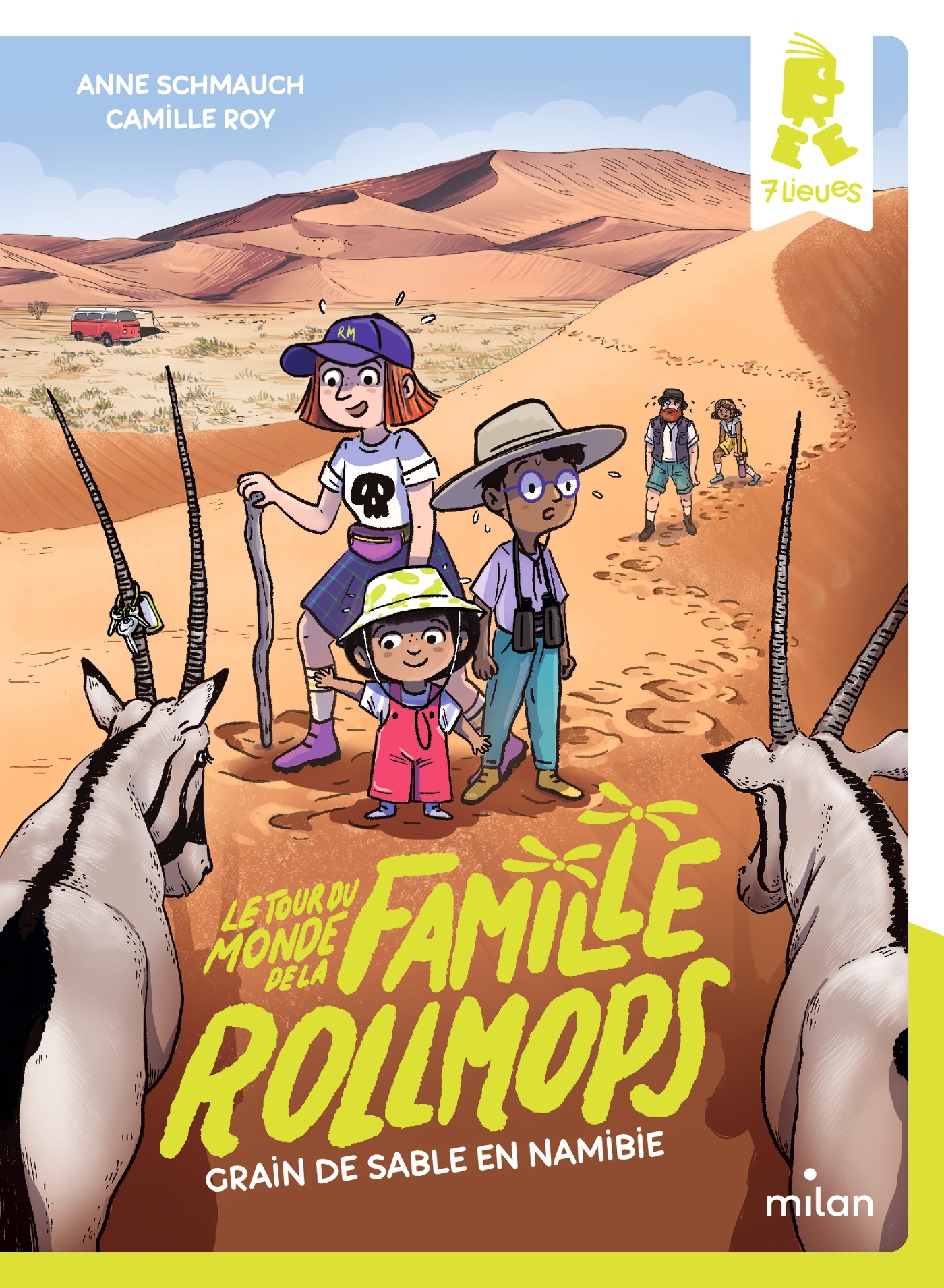 LE TOUR DU MONDE DE LA FAMILLE ROLLMOPS, T5 GRAIN DE SABLE EN NAMIBIE