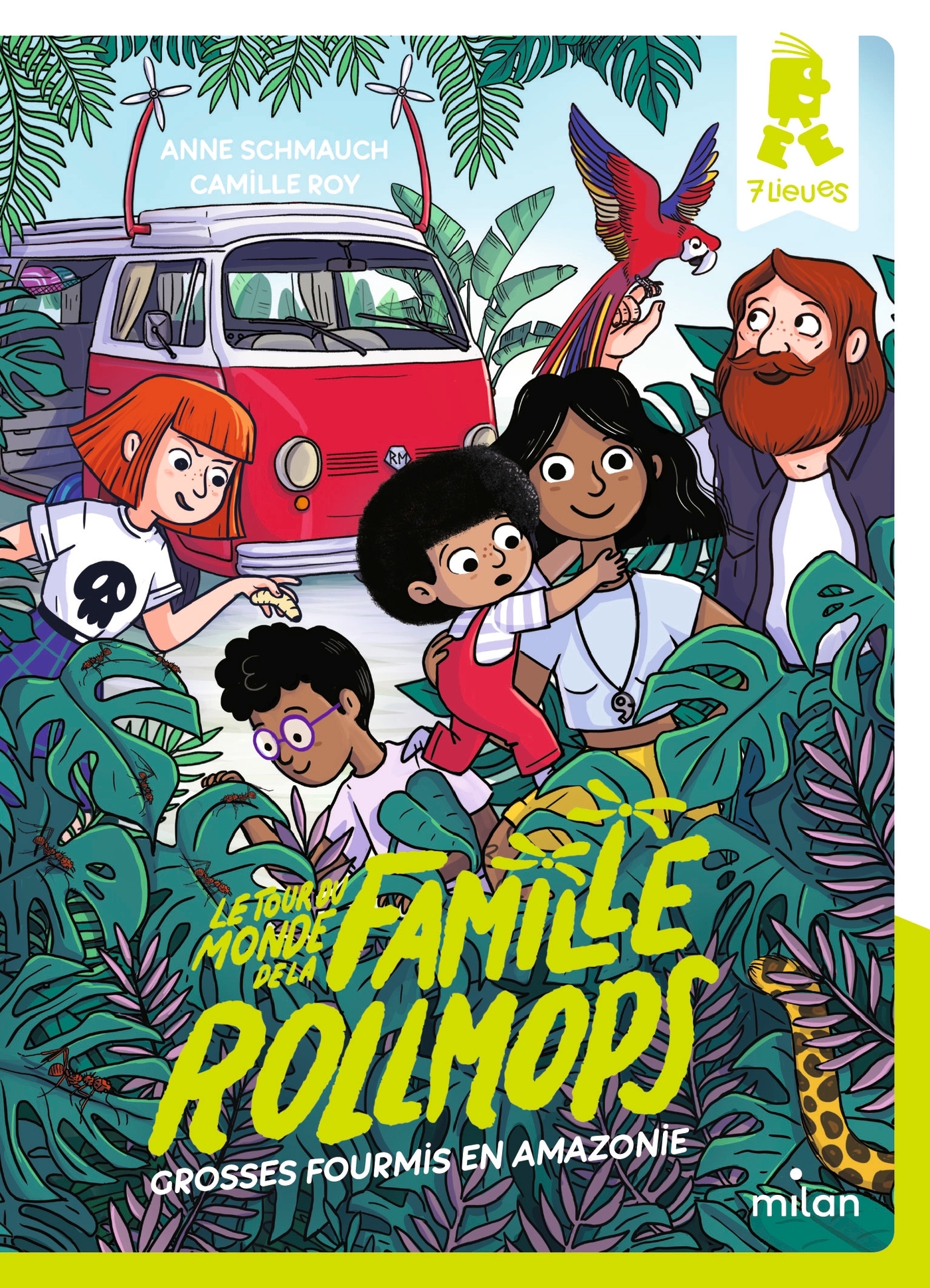 LE TOUR DU MONDE DE LA FAMILLE ROLLMOPS T01 GROSSES FOURMIS EN AMAZONIE