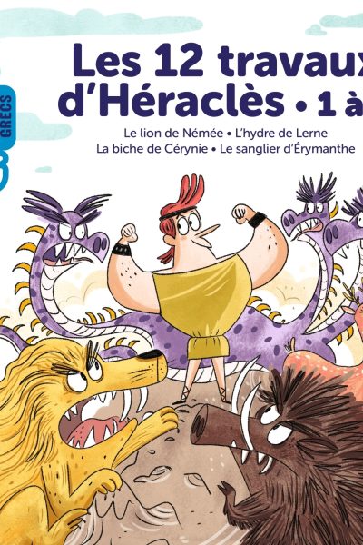 LES 12 TRAVAUX D'HERACLES - 1 A 4