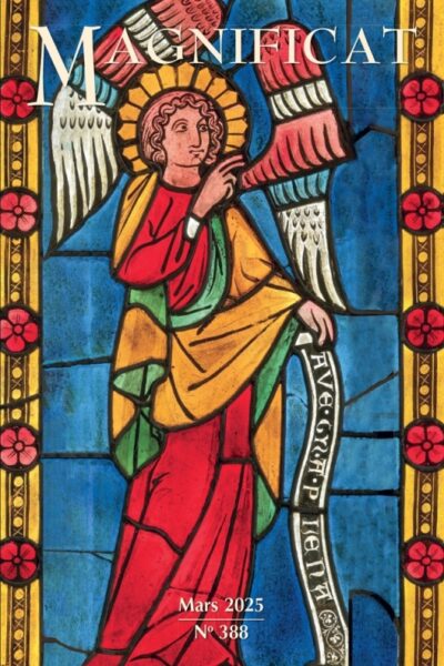 REVUE MAGNIFICAT PETIT FORMAT N° 388 - MARS 2025
