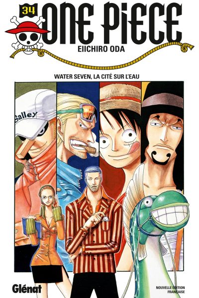 ONE PIECE EDITION ORIGINALE T34 WATER SEVEN, LA CITE SUR L'EAU