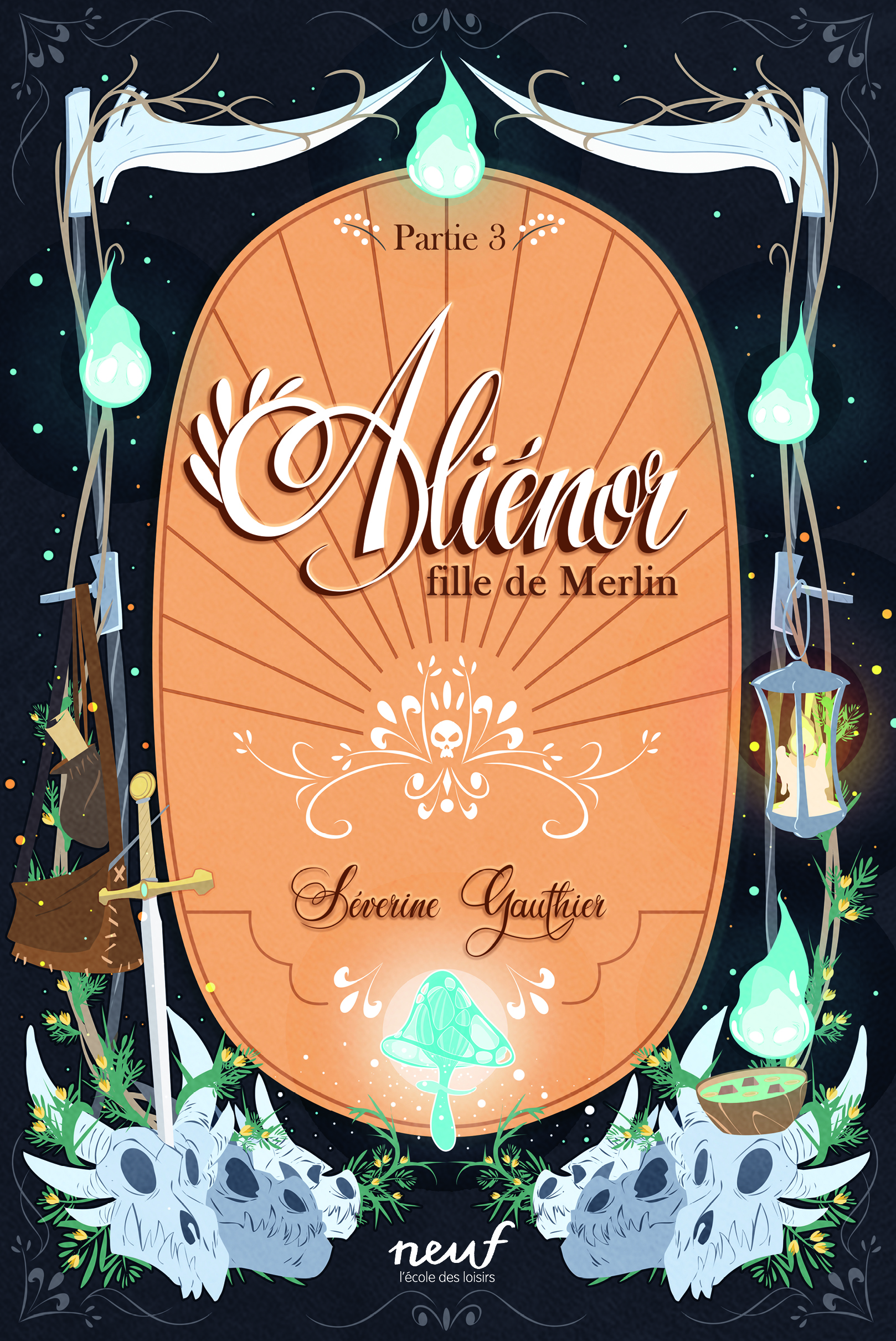 ALIENOR, FILLE DE MERLIN PARTIE 3 LE CIMETIERE DES DRAGONS