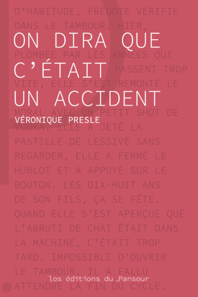 ON DIRA QUE C'ETAIT UN ACCIDENT