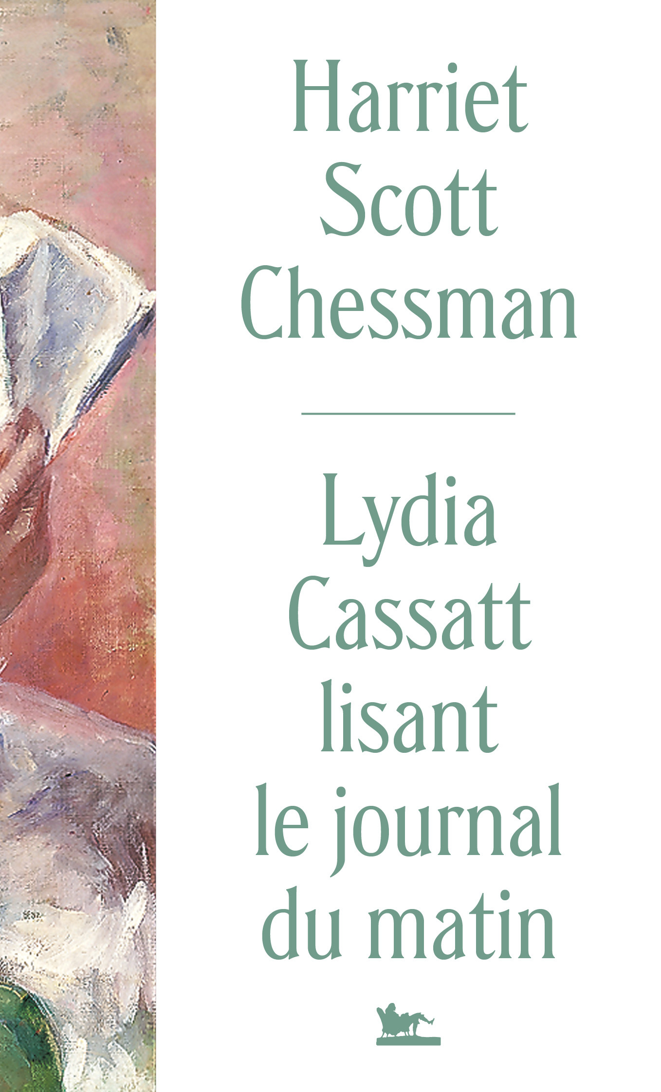 LYDIA CASSATT LISANT LE JOURNAL DU MATIN