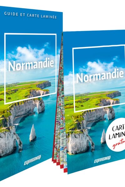 NORMANDIE (GUIDE ET CARTE LAMINEE)